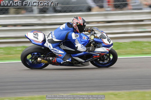 2008-05-11 Monza 2969 Suzuki GSX R European Cup - David Juhasz